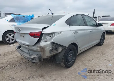 2022 Hyundai Accent Se из США, поврежденный, VIN 3KPC24A64NE182155